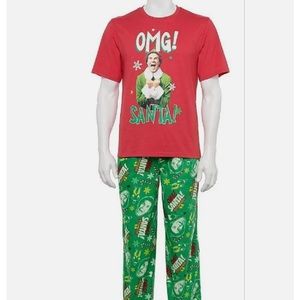 NWT mens Christmas pajamas. Size XL featuring Buddy the Elf